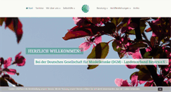 Desktop Screenshot of dgm-bayern.de